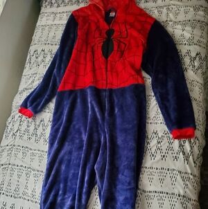 Spiderman Red and Blue Fleece Onesie